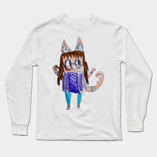 Alex as Bluey Long Sleeve T-Shirt